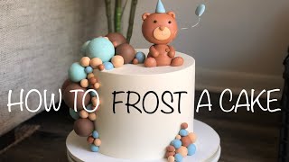 How to Frost a Cake - Beginners Guide | Stack and Fill Cakes