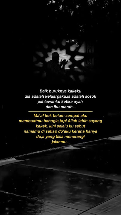 Kakek || #katakatamutiarakehidupan #viral #short #fyp