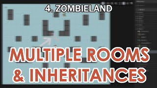 4.1 Multiple Rooms & Inheritance - Top Down Shooter (Game Maker Beginners Course)