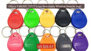 100pcs EM4305 T5577 Copy Rewritable Writable Rewrite Duplicat... — Amazing Value 2026 | Must Have! 100pcs EM4305 T5577 Copy Rewritable Writable Rewrite Duplicat... — Amazing Value 2026 | Must Have!