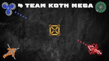 Defly.io 4 teams MEGA KOTH Average noob POV
