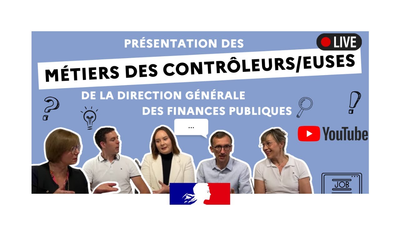 Présentation des métiers des contrôleurs des Finances publiques en direct de Rennes