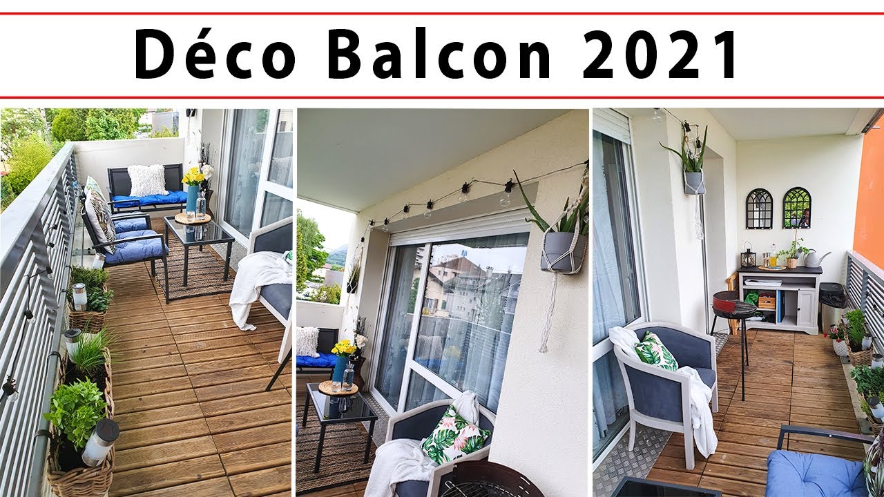 COMMENT RELOOKER SON BALCON POUR L'ETE 2021 A PETIT PRIX