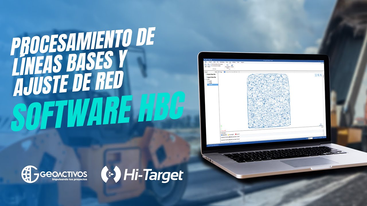 Procesamiento de Líneas base GNSS Software HBC de Hi-Target Global