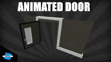 Animated Door Tutorial - Roblox Studio