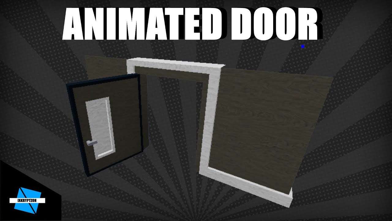 Animated Door Tutorial - Roblox Studio 2021 