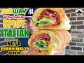 Subway® Spicy Italian Sub Review! 🚇🌶️🥙 | NOT a FRESH MELT Review! | 1st Time Trying