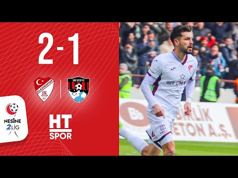 Çimentaş Elazığspor 2 - 1 Artı Değer Van Spor FK (21. Hafta)