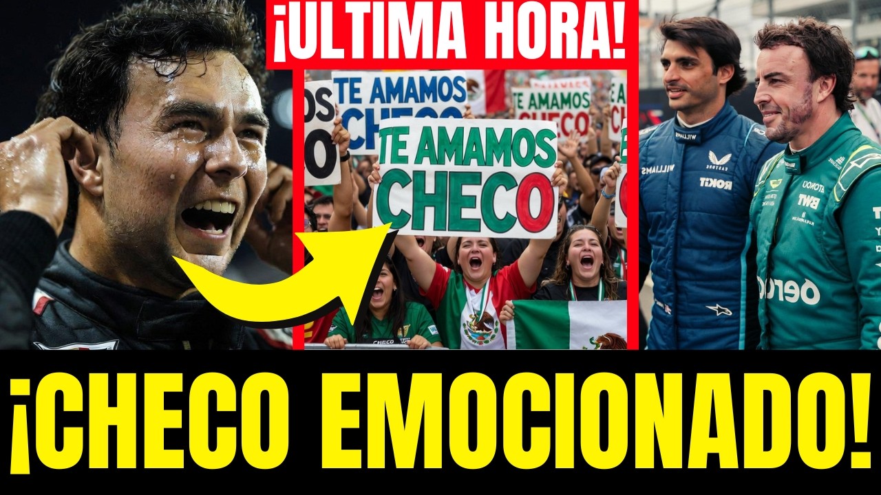 HOMENAJE HISTÓRICO! Checo RECIBE un MURAL GIGANTE en Melbourne rumbo al GP de Australia