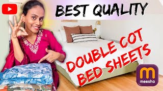 Meesho Double Cot Bedsheet Review 🛏️✨ | Best Quality & Latest Collection screenshot 4