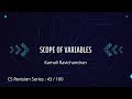 43. Scope of variables | LEGB rule | Class 12 Computer science exam revision series