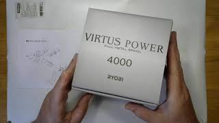 Катушка Ryobi Virtus Power 4000 - обзор с разбором.