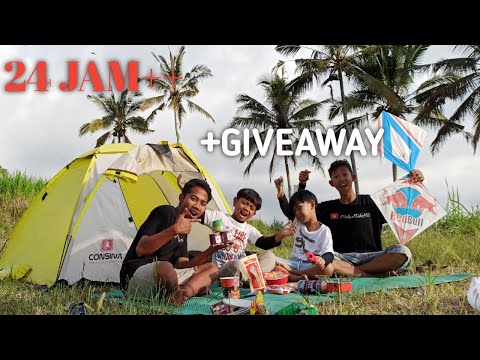 24 JAM KEMPING DISAWAH SAMBIL NGADU LAYANGAN DAN GIVEAWAY! MIKAEL DAN BOCIL TIKTOK! | Mikael TubeHD