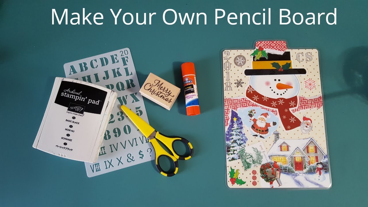 Pencil Board Fun ~ Make Your Own! 