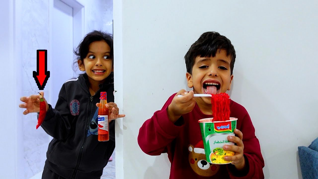 سارة تعاقب مازن بالاندومي الحار عشان !!