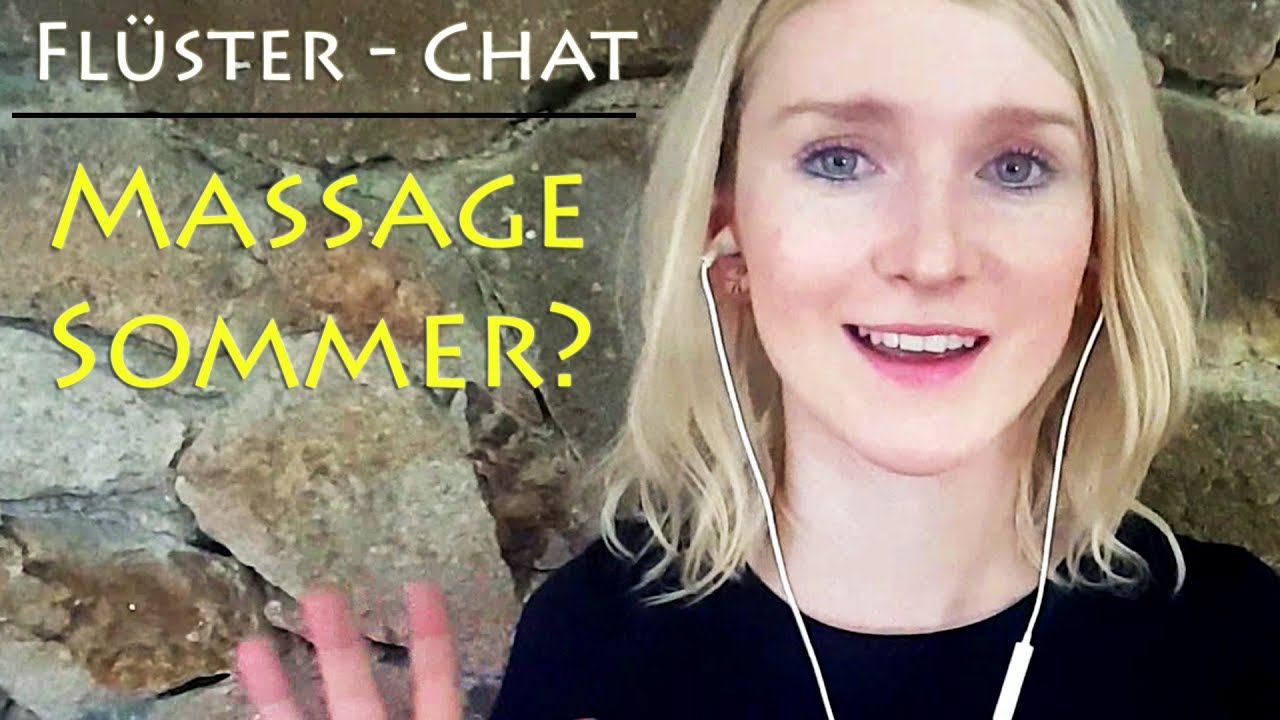 FLÜSTER Chat 😍 WELLNESS SOMMER? (ASMR Entspannung, Deutsch)