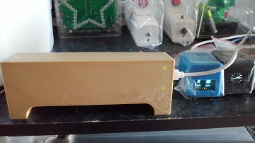 Clock LED matrix display MAX7219 using IoT ESP8266 (I modified the 3D printing of the STL shell)