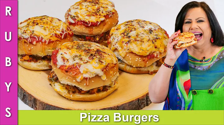 Pizza Burgers Recipe in Urdu Hindi - RKK