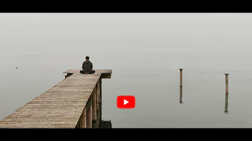 5 Minutes Relaxing Music with Natural sound , Rainfall , Flute Music, Calming Music, Mediation Music