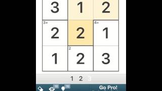 Mathdoku+ Sudoku Style Math & Logic Puzzle Game iOS Gameplay screenshot 1