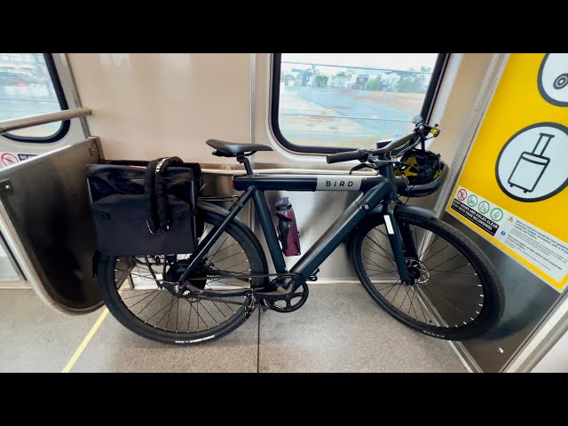 How To Ride A Bike On The Los Angeles Metro Rail Train - YouTube