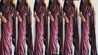 saree | saree draping | saree tutorial | easy way saree draping | saree drape | western saree style