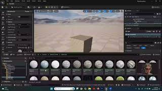 Unreal 5.4 - Adding materials to individual faces with modeling tools
