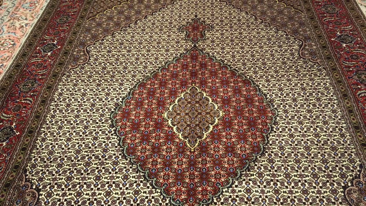 Tabriz Mahi 1229, 6’ 8” x 10’, 3rd Quarter 20th Century