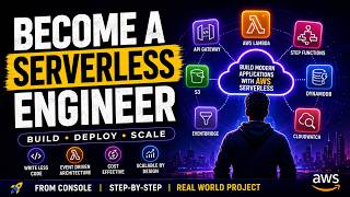 Become a Serverless Engineer | Complete AWS Serverless Series | Beginners