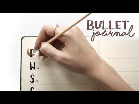 Wideo: Przewodnik Dla Początkujących Po Bullet Journals