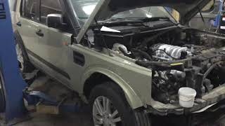 Deutsch Autos. СВАП Land Rover Discovery 3. Конец рабочего дня.