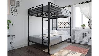 DHP Full Over Full Metal Bunk Bed