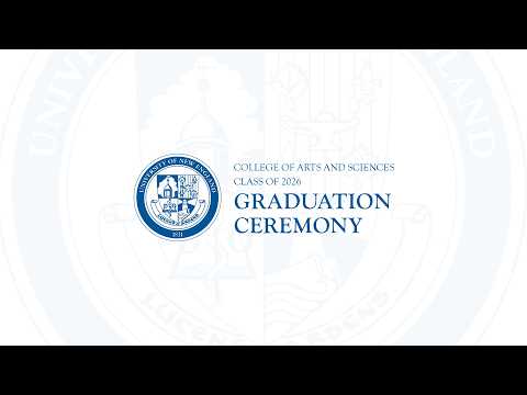 2026 UNE College of Arts and Sciences Graduation Ceremony