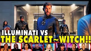 Reactors Reaction To Wanda Against The Illuminati On Doctor Strange 2 | Mixed Reactions