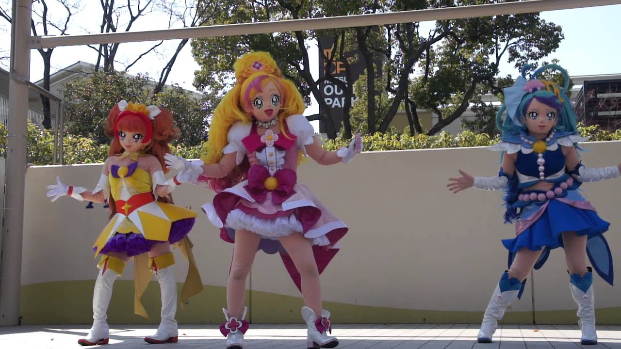 Go プリンセスプリキュアed 3 ドリーミング プリンセスプリキュア ダンス 動画 15 03 28 Youtube