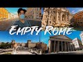 Strolling through rome without tourists sub ita