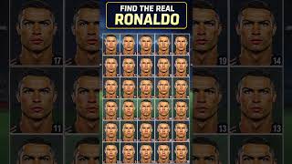 Find the real Ronaldo 🥶 #ytshorts #shorts