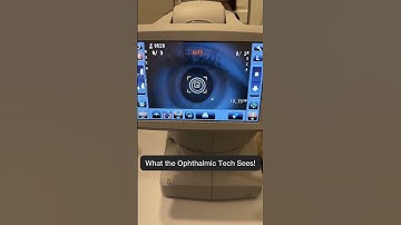 What We SEE vs What You SEE #eyetest #autorefractor #eyecare