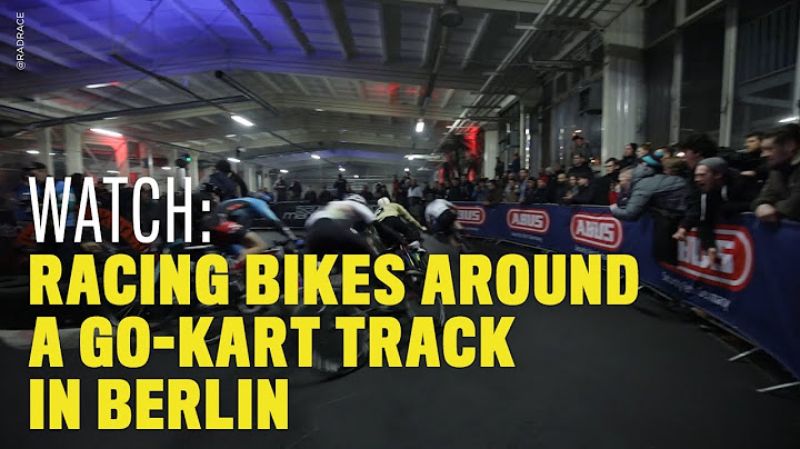 Check Out This Bike Race On A Go-Kart Track In Berlin
