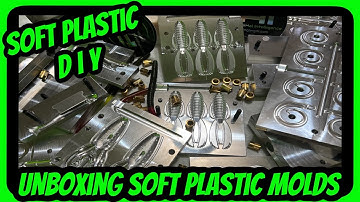 Soft Plastic DIY | Unboxing New Molds | Remelting Old and Used Soft Plastics