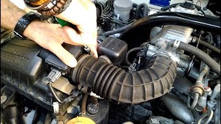 MAF sensor cleaning Suzuki Vitara J20A engine