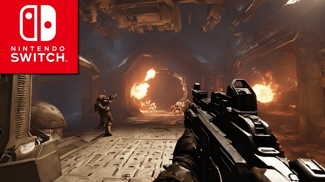 TOP 30 LOS MEJORES juegos de SHOOTERS en PRIMERA PERSONA para Nintendo Switch 1 y 2