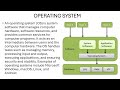 Operating Systems and it's Functions