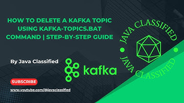 How to Delete a Kafka Topic Using kafka-topics.bat Command | Step-by-Step Guide