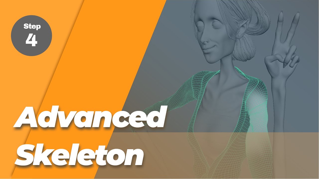 Advanced Skeleton : 한국어 6.310 ver. Guide (ENG) Step 4 - YouTube