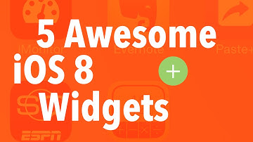 TIP: 5 Awesome iOS 8 Today Widgets