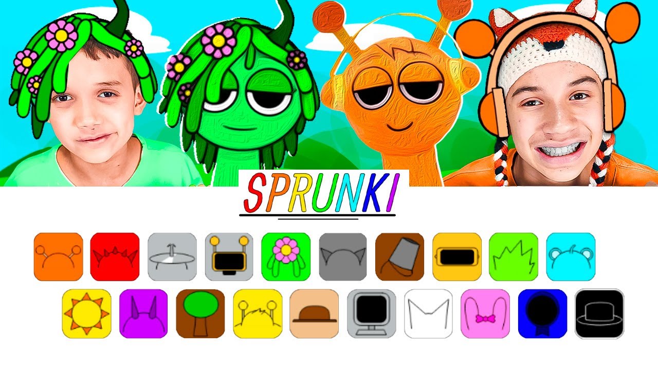 BATALHA de CONSTRUÇÃO de SPRUNKI *quem fez o melhor sprunki?