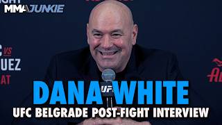 Dana White interested in Usman Nurmagomedov signing, reacts to Uros Medic KO | UFC Belgrade