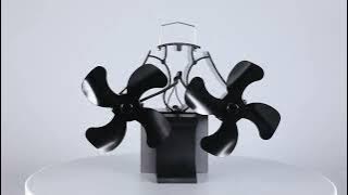 Double motor  magnet stove fan
