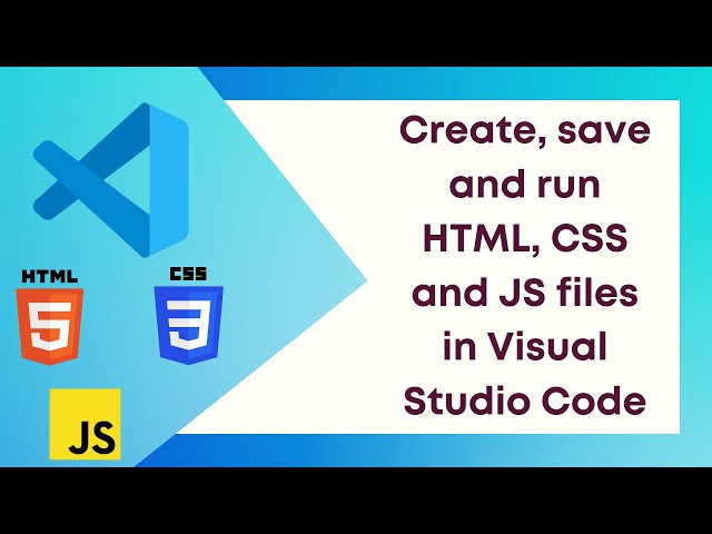 How to create and run html, css and javascript files in VScode editor | 2021 | for beginners | - YouTube How to create and run html, css and javascript files in VScode editor | 2021 | for beginners | - YouTube